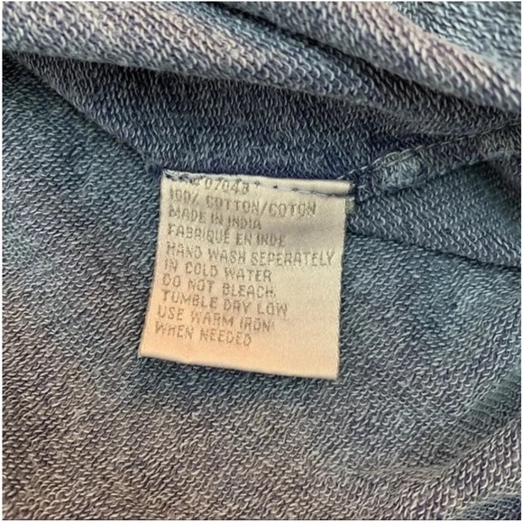 Anthropologie Solitaire Blouse Bishop Embroidered Sleeves Size XL - Picture 6 of 11